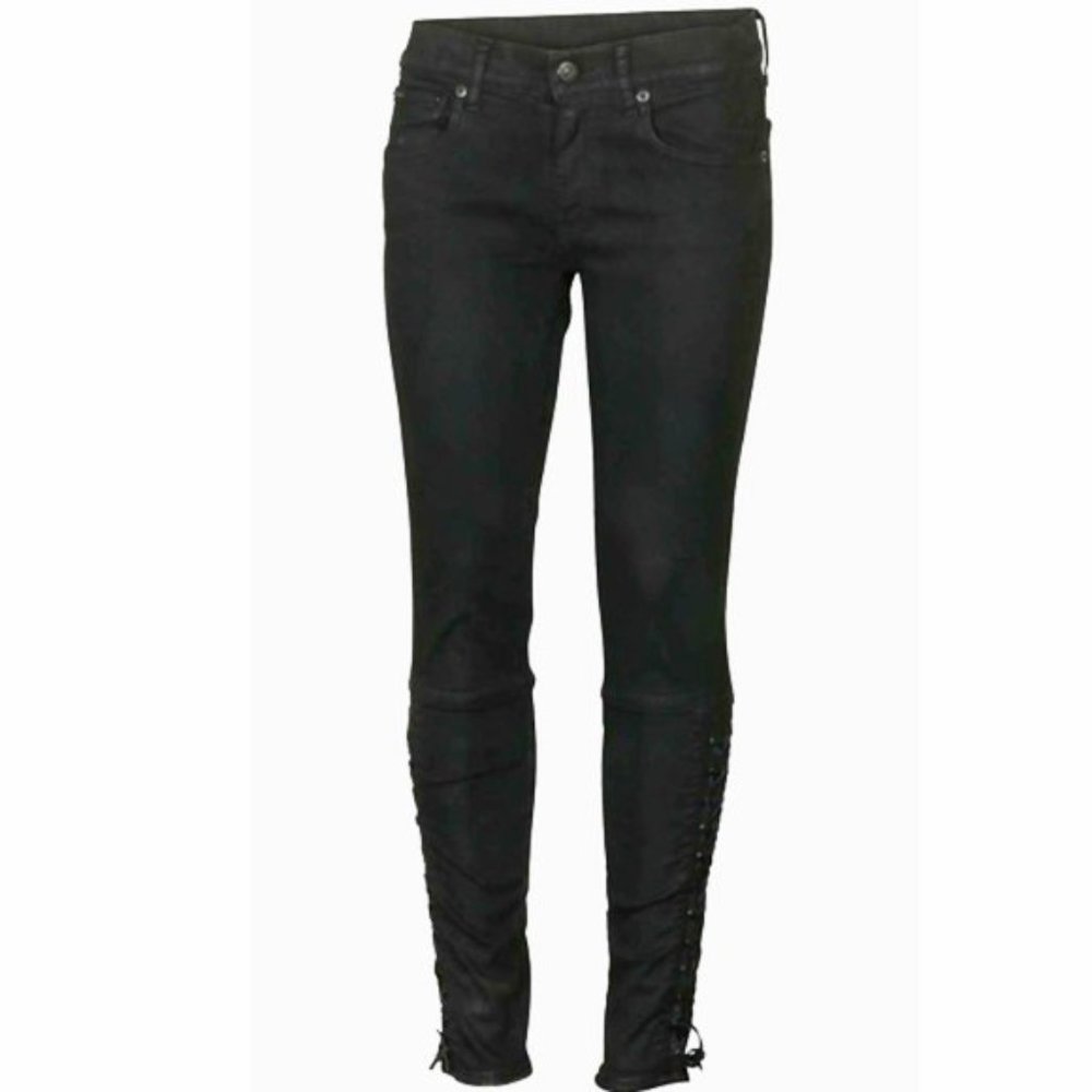 Polo Ralph Lauren | 28. Lace-Up Tompkins Skinny Jeans